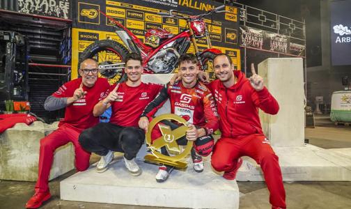  Jaime Busto vence en la penúltima prueba del Mundial de Trial disputada en Tallin